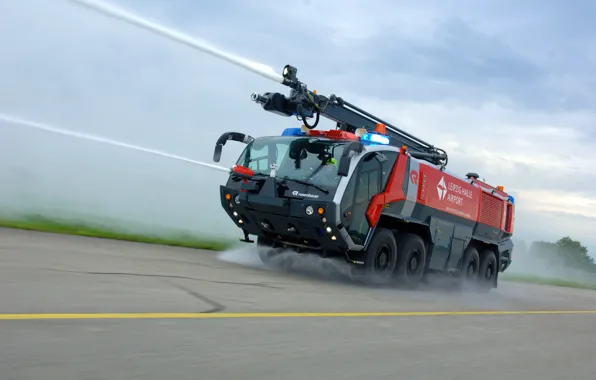 Water cannons, fire-service vehicles, Rosenbauer Crash Tender, vehicles
