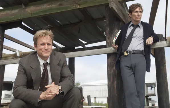 The series, Woody Harrelson, Matthew McConaughey, true detective, true detective