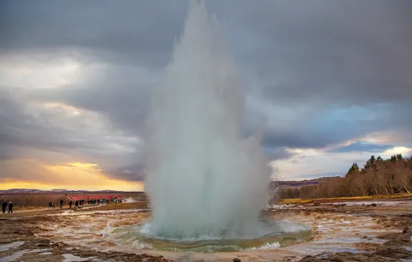 HD wallpaper: Earth, Geyser, beauty in nature, geology, heat - temperature  | Wallpaper Flare