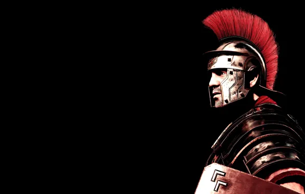 Picture warrior, Rome, helmet, Son of Rome, Ryse