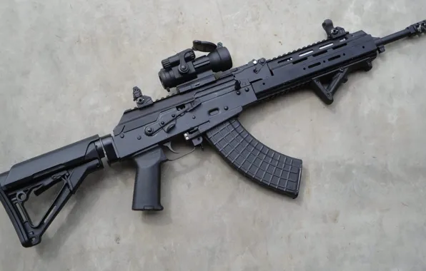 Picture weapons, tuning, machine, weapon, custom, Kalashnikov, Custom, AKM
