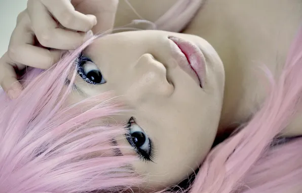 Japanese, beauty, vocaloid, pink hair