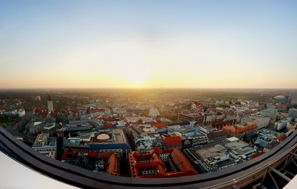 The sun, roof, panorama