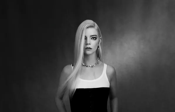 Style, model, actress, black and white, style, model, black and white, actress