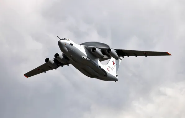 Picture the Russian air force, A-50U, AWACS aircraft