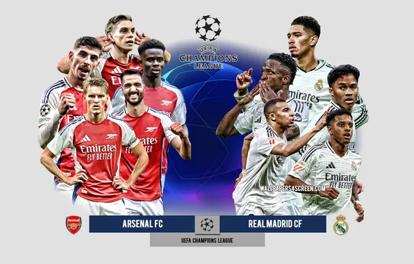 Arsenal, Champions League, Gunners, Kylian Mbappe, Rodrygo Goes, Jude Bellingham, Vini Jr, Endrick Felipe