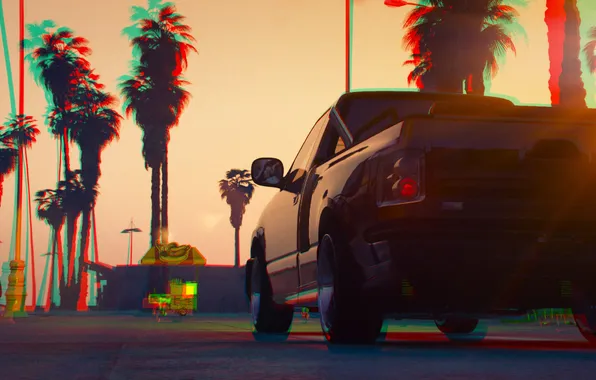 Machine, city, the city, the game, Game, game, car, GTA