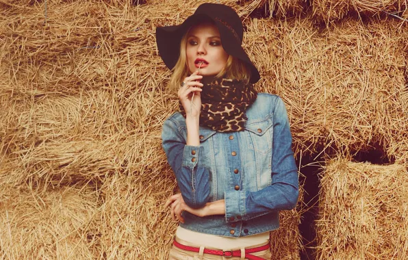 Girl, model, Magdalena Frackowiak, polish