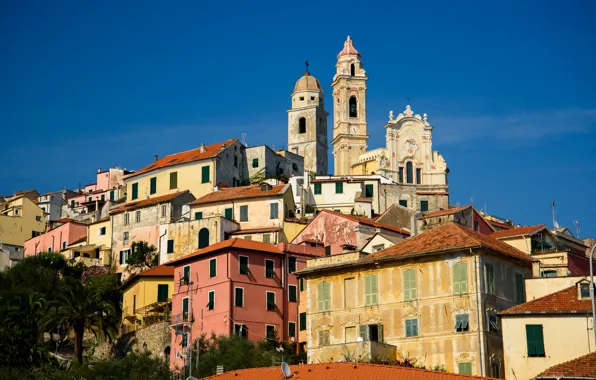 Home, Italy, Church, Liguria, Cervo