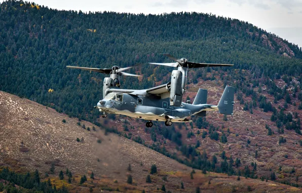 American, Bell, Osprey, CV-22, basic heliplane for CSR USAF