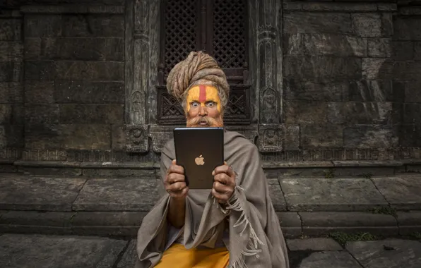 Picture Apple, surprise, EPL, tablet, yogi, Hi-Tech, Ipad, Nepal