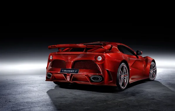 Ferrari, supercar, rear view, Mansory, Berlinetta, F12, 2013, The Revolution