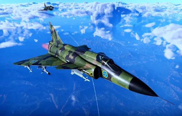 Sweden, Tactical fighter, JA37C Jaktviggen