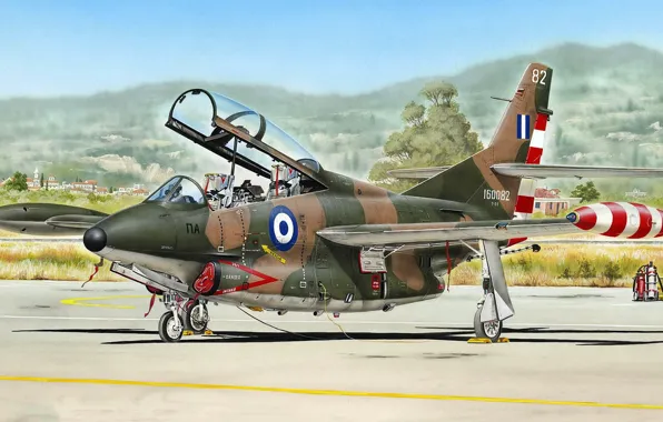 Greece, training aircraft, Stanislav Hayek, North American T-2 Buckeye