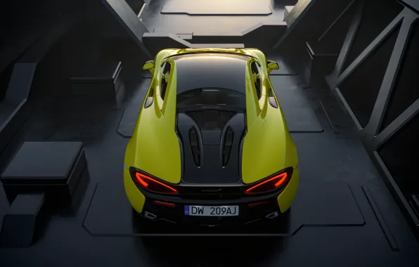 McLaren, Machine, Car, Render, Rendering, 570s, McLaren 570s, Transport & Vehicles