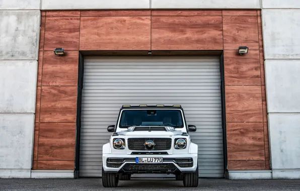 Picture Mercedes-Benz, SUV, G-Class, Lumma Design, 2019, CLR G770, in front of the gate