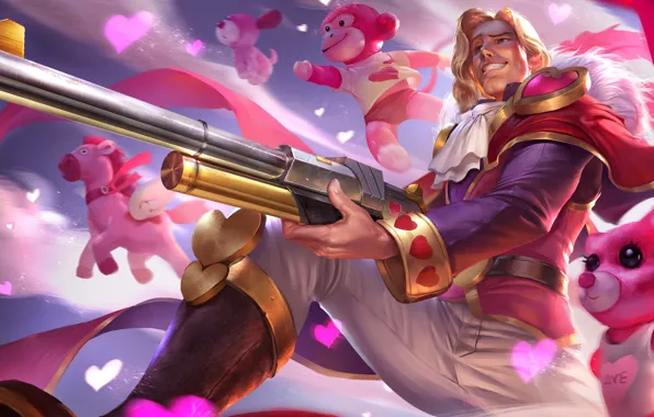 Male, Prince, the gun, hon, Heroes of Newerth, Prince Charming, Klanx