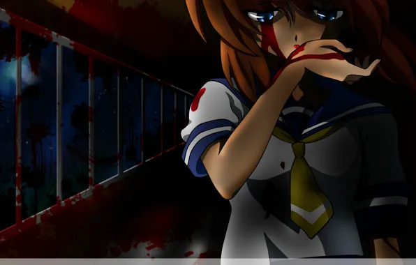 Night, blood, spot, when the cicadas cry, massacre, bloody tears, obsessed, Rena Ryuugu