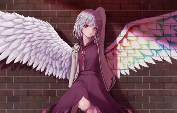 Angel, Girl, Touhou, Touhou, Touhou
