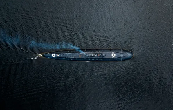Sea, submarine, hike, the project 636.3