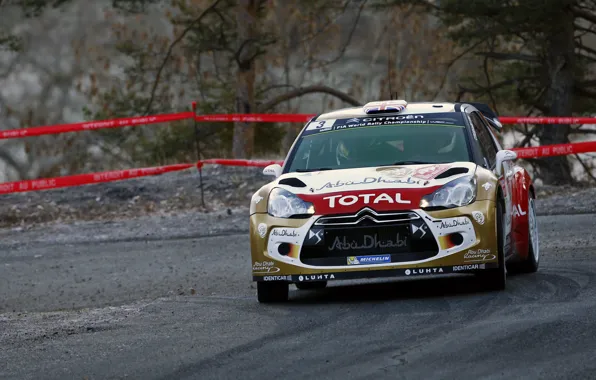 Picture Turn, Citroen, DS3, WRC, Rally, Rally, Monte Carlo, Kris Meeke