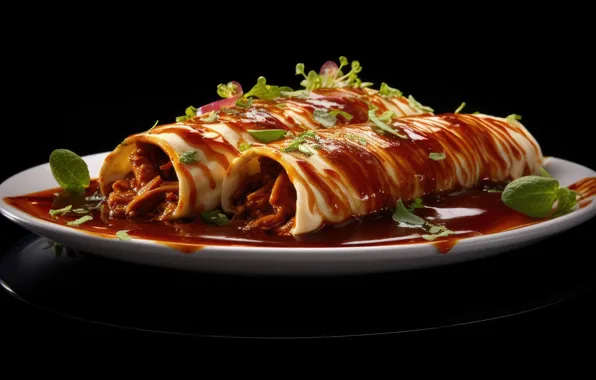 Picture food, pancakes, syrup, filling