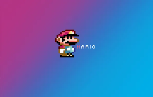 Mario, mario, pixel hero, Pixelate
