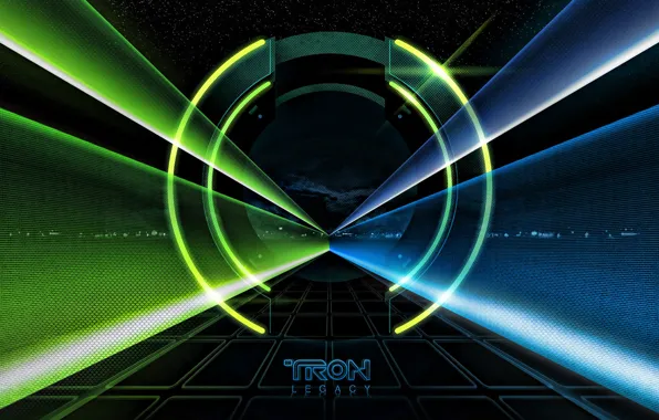 Rays, blue, green, the throne, heritage, barrier