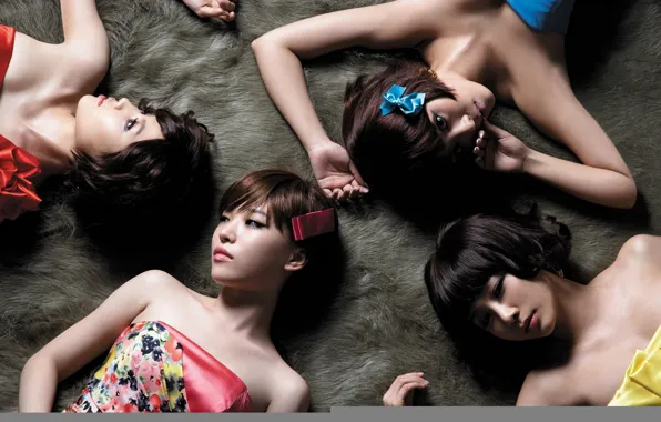 Music, girls, Asian girls, South Korea, k-pop, Brown eyed girls