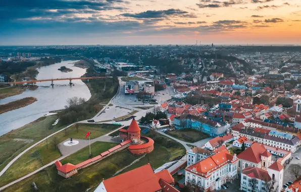 The city, Lithuania, Kaunas