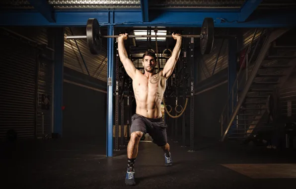Muscle, press, pose, athlete, workout, gym, fitness, gym