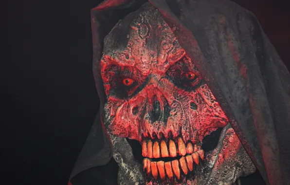 Skull, teeth, nose, mask, Ghost, Sake, mask, Ghost