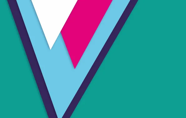 Picture line, blue, green, geometry, color, raspberry, material, desingn