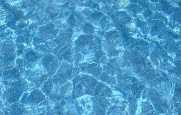 Water, glare, blue