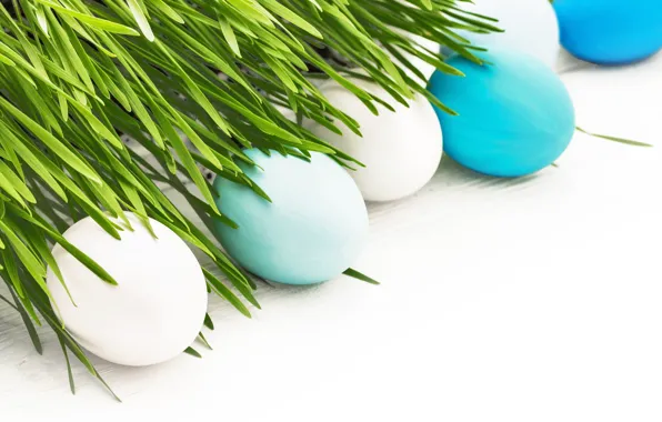 Picture grass, flowers, eggs, spring, Easter, flowers, spring, Easter
