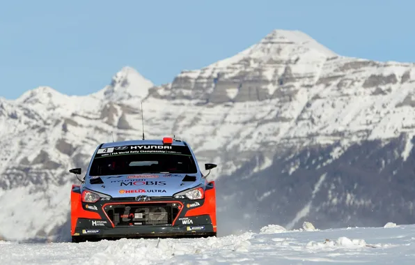 Mountains, Hyundai, WRC, Rally, Monte Carlo, i20, FAS