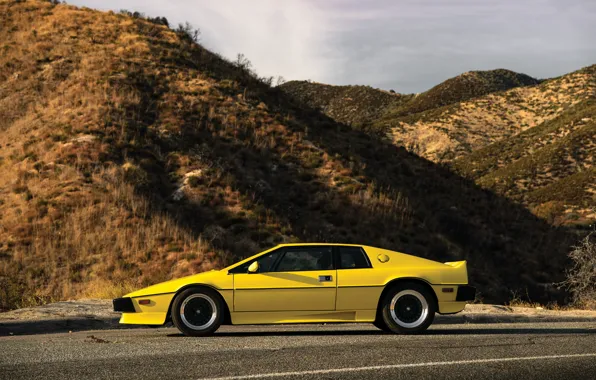 Lotus, Esprit, side view, Lotus Esprit