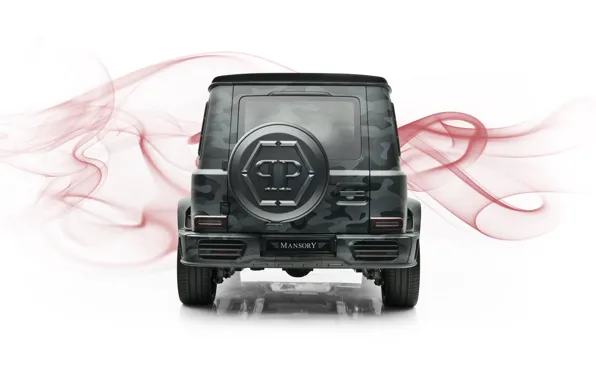 Mercedes-Benz, rear view, AMG, Mansory, G-Class, Gelandewagen, G63, 2019