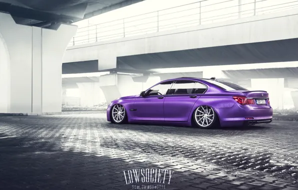 Picture BMW, suspension, low, 7 Series
