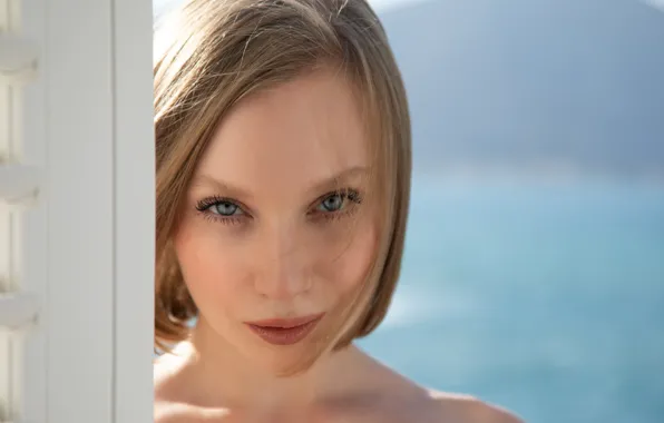 Model, brunette, gorgeous, photoshoot, posing, Stella, beautiful face, charming