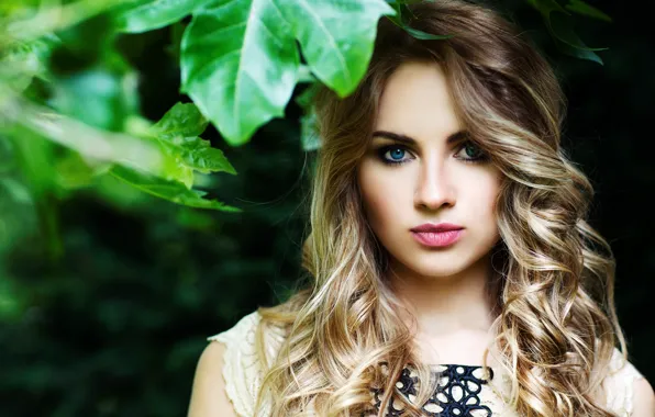 Look, face, background, model, hair, beauty, Tatiana