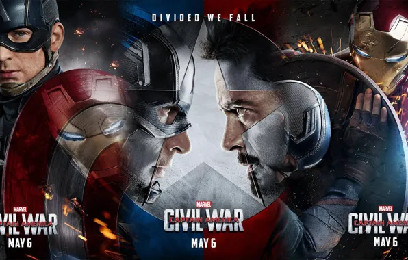 Captain America, film, Robert Downey Jr., EXCLUSIVE, Chris Evans, Iron-Man, Captain America:Civil War