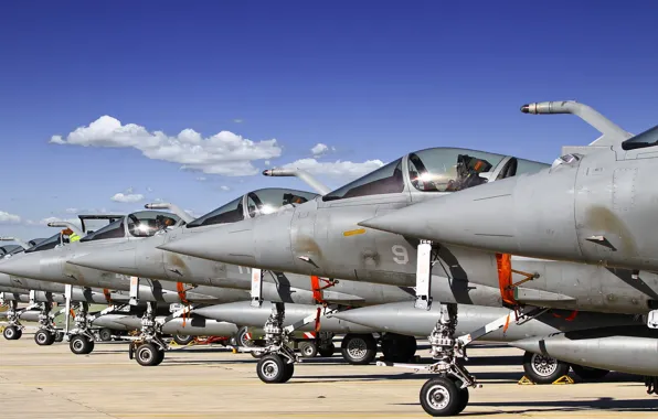 Weapons, aircraft, Rafale Apron