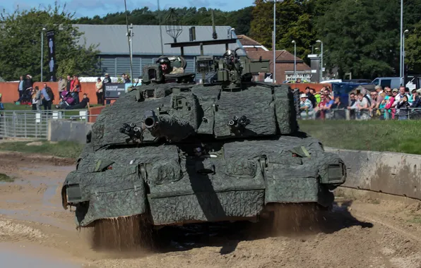 Army, the barrel, tank, camouflage