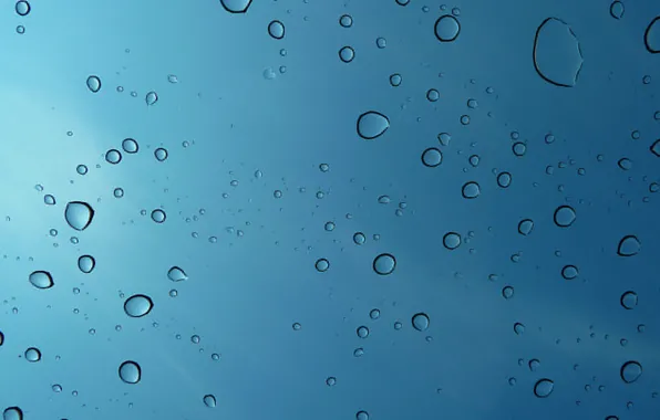Picture water, drops, macro, macro, water drops, 1920x1080