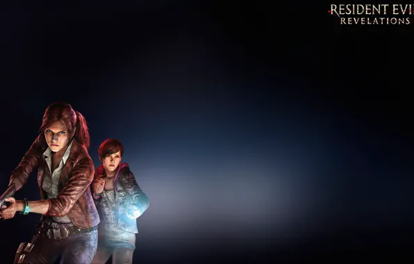 Gun, fright, girls, flashlight, bracelet, strap, Capcom, Horror