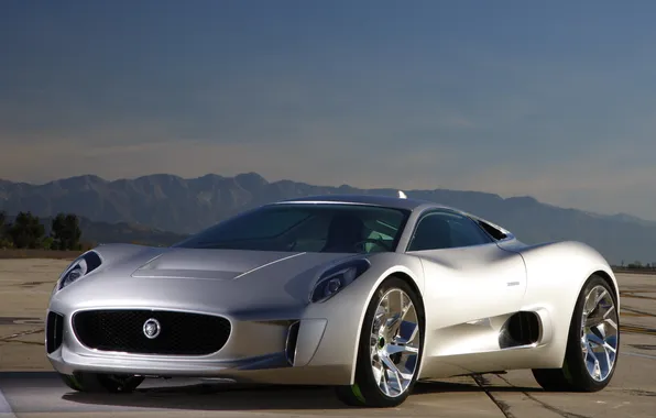 Picture Concept, Jaguar, the concept, Jaguar, car, C-X75