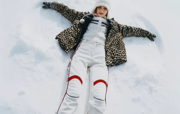 Girl, Snow, Style, Lies, Style, Christian Dior, Christian Dior, Alpine sun