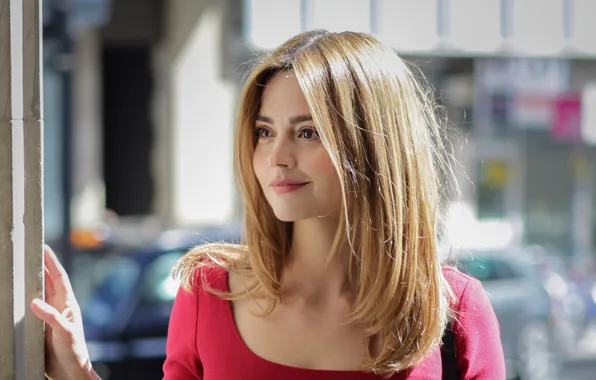 Look, pose, actress, hair, Jenna Coleman, Jenna Coleman