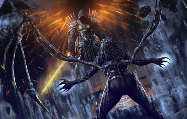 Picture archangel, diablo 3, Sarah Kerrigan, StarCraft, Tyrael, Angel of Death, Heroes of the Storm, Archangel …